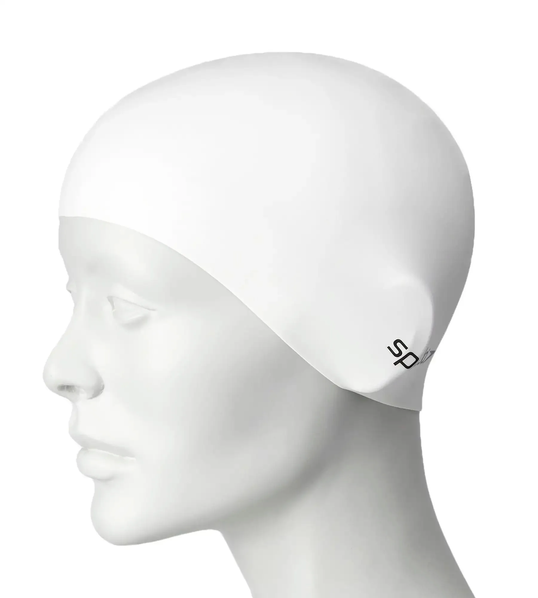 Unisex Junior Flat Silicone Swim Caps - Multicolor