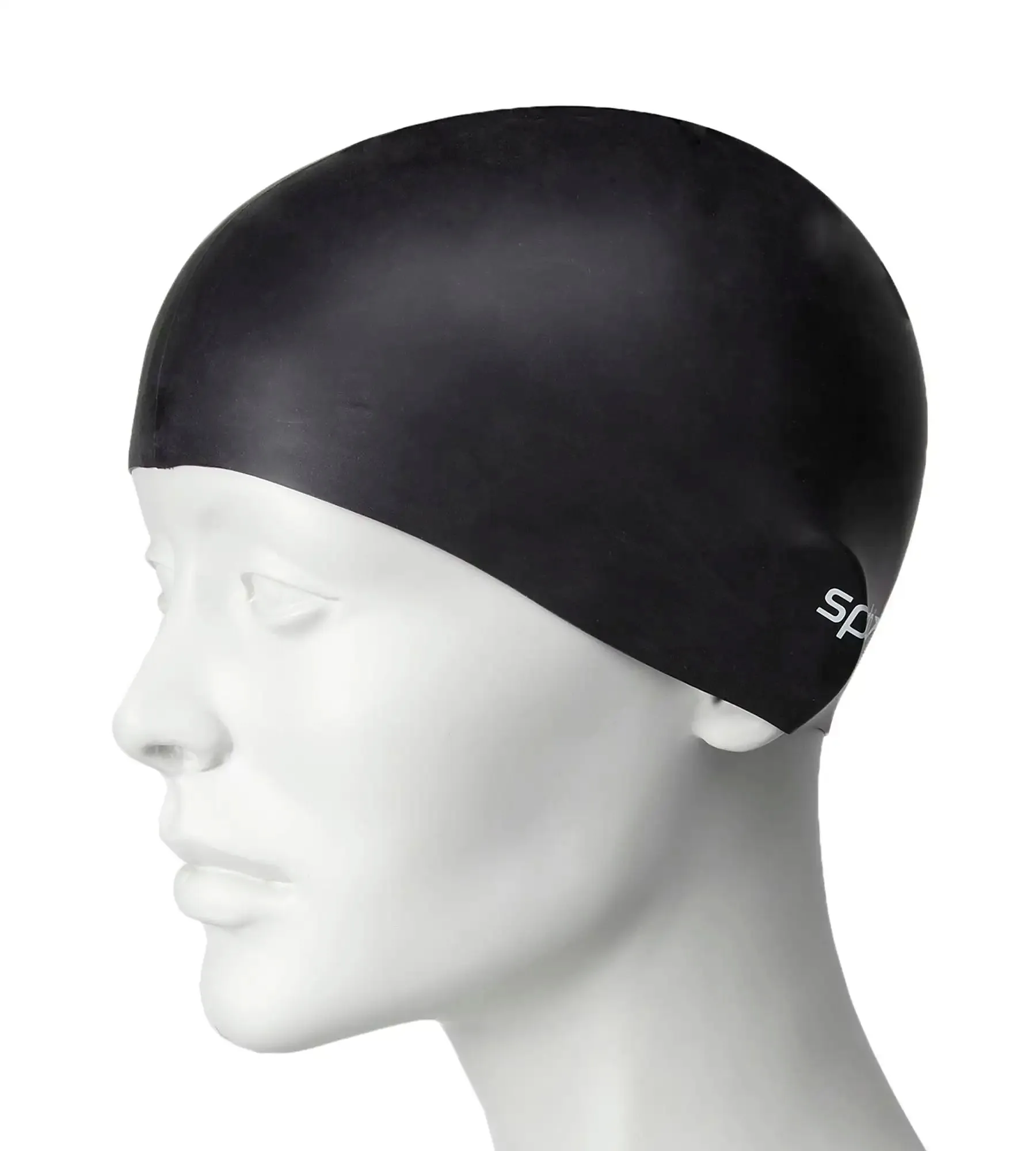 Unisex Junior Flat Silicone Swim Caps - Multicolor