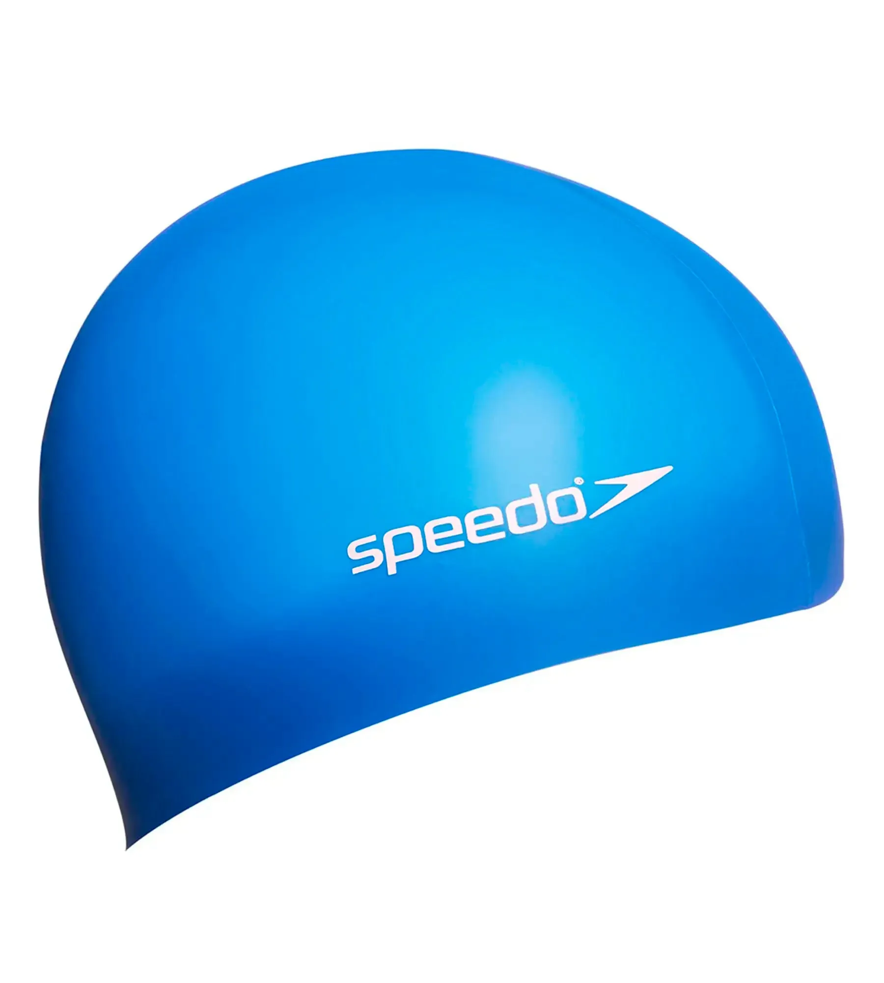 Unisex Junior Flat Silicone Swim Caps - Multicolor