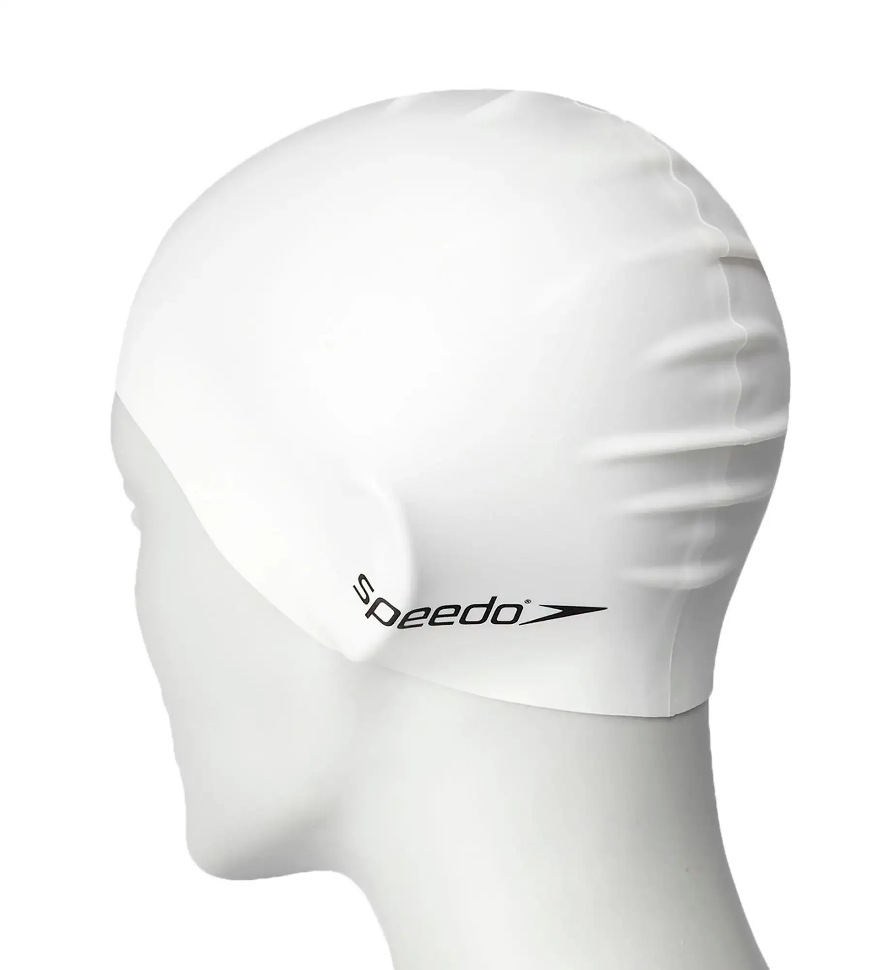 Unisex Junior Flat Silicone Swim Caps - Multicolor