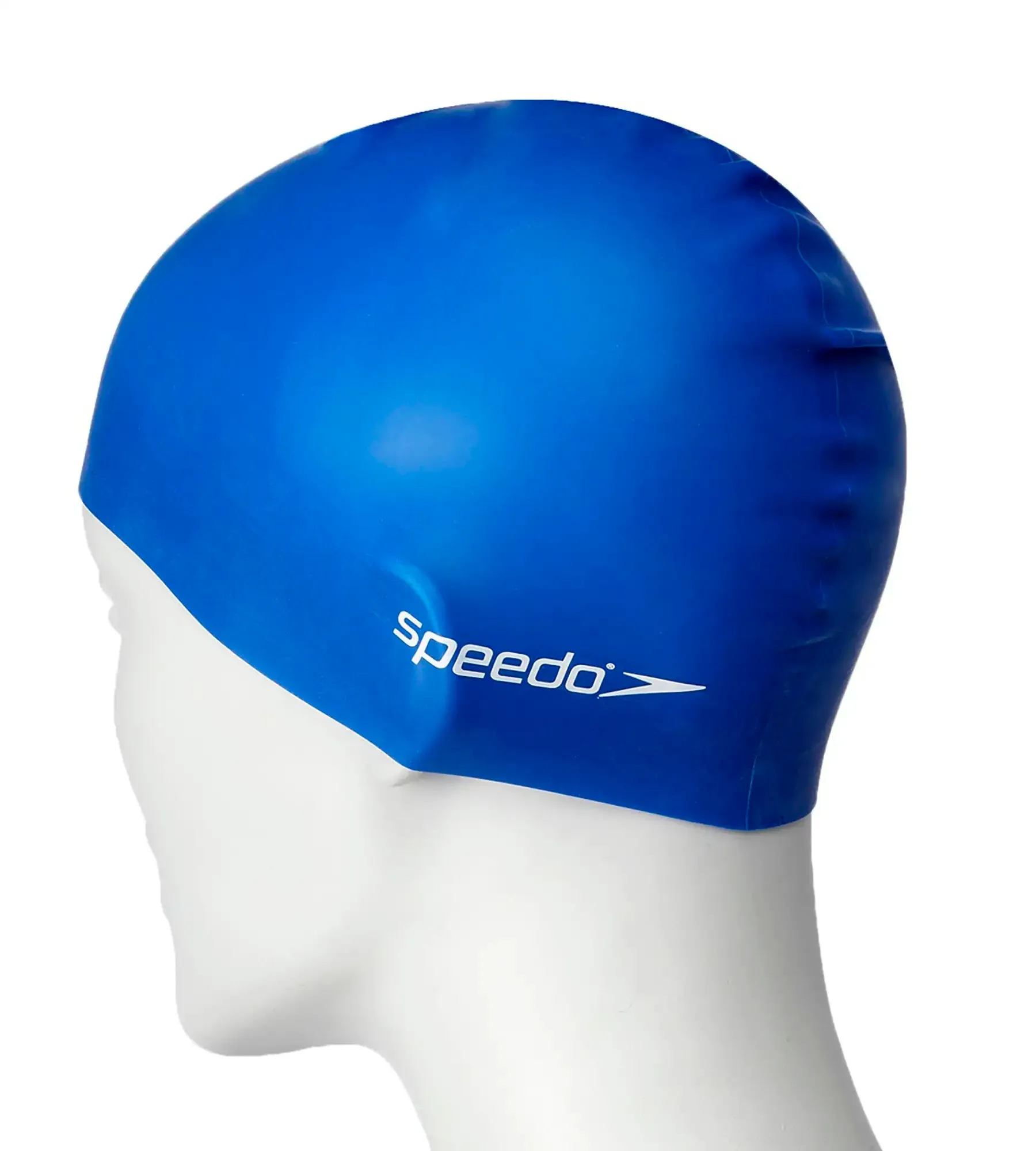 Unisex Junior Flat Silicone Swim Caps - Multicolor