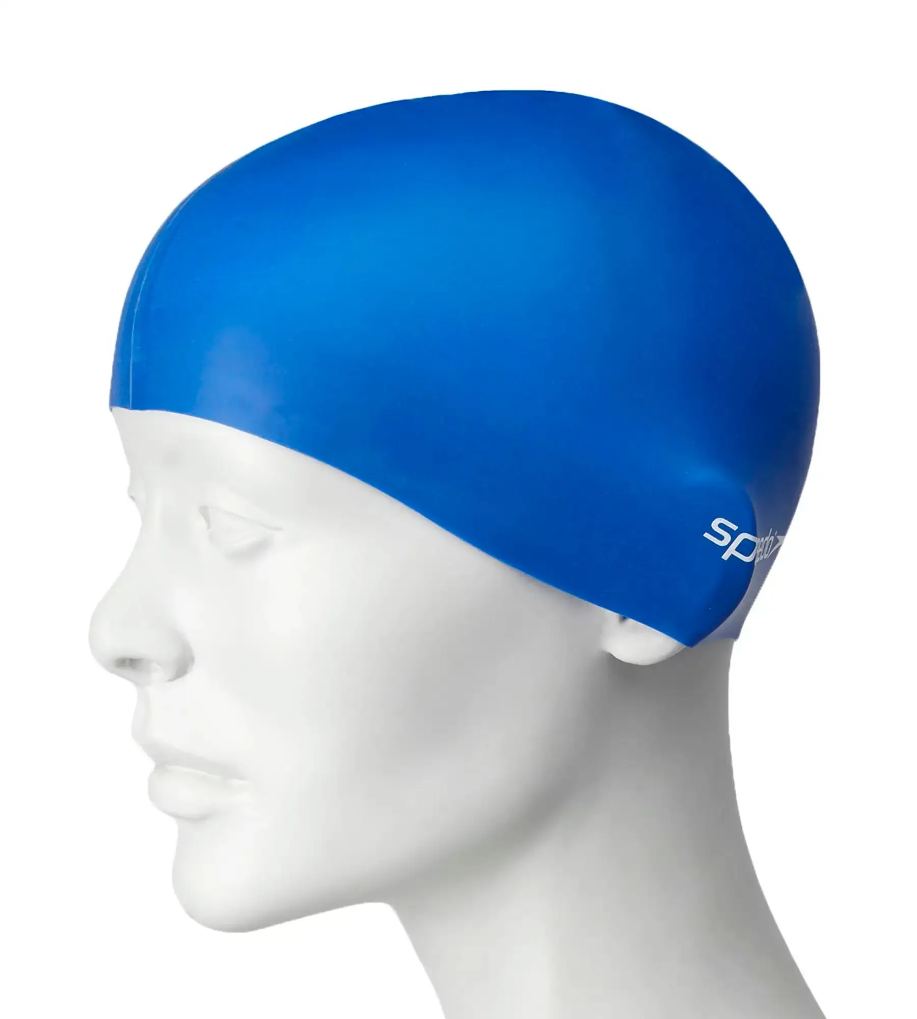 Unisex Junior Flat Silicone Swim Caps - Multicolor