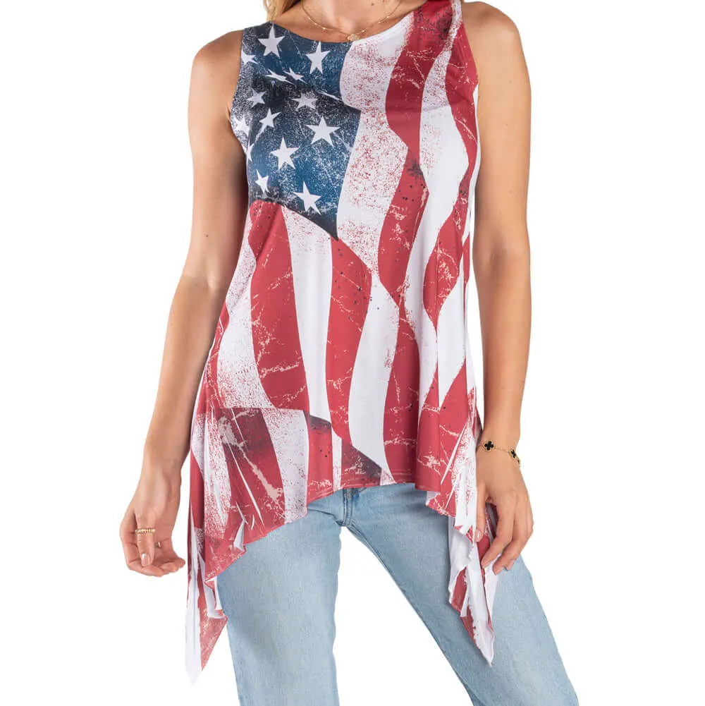 Women's Made in USA Sharkbite Tank Tunic