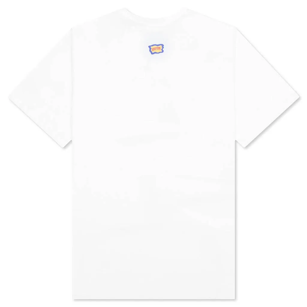 Yikes Stripes S/S Tee - White